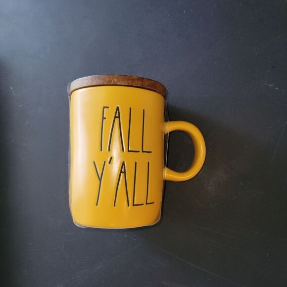 New Rae Dunn Fall Y'all Mug w/ Lid - Picture 4 of 9